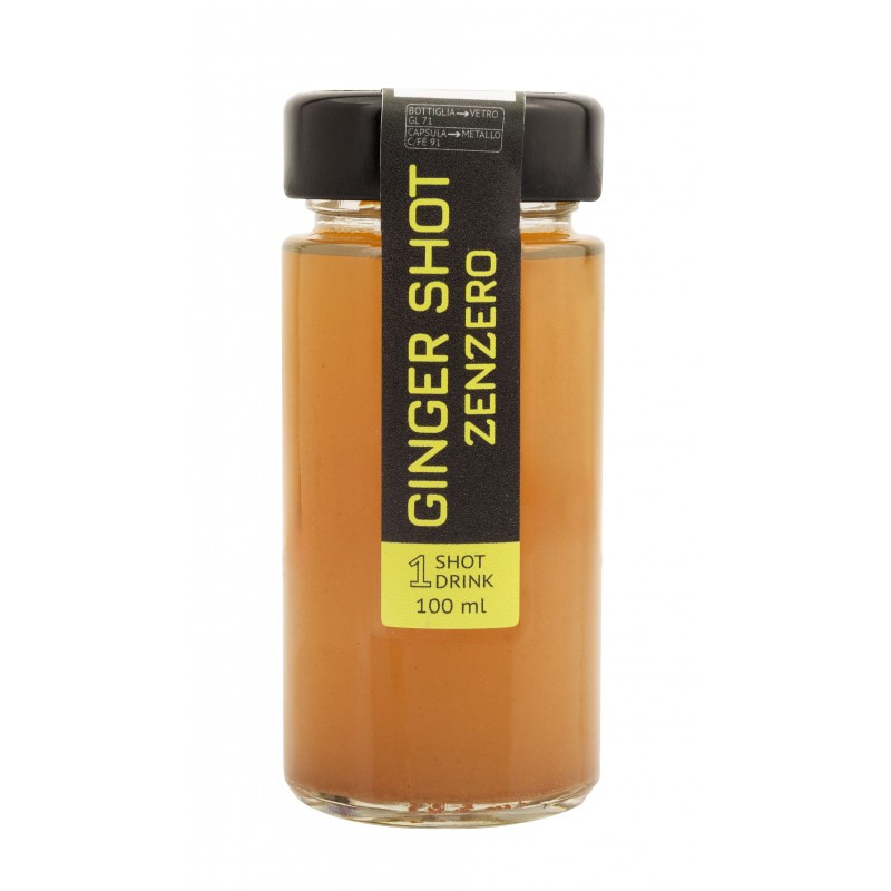 Shot Zenzero e Mela da 100 Ml