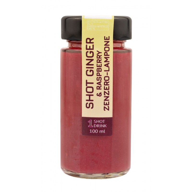 Shot Zenzero e Lampone da 100 Ml