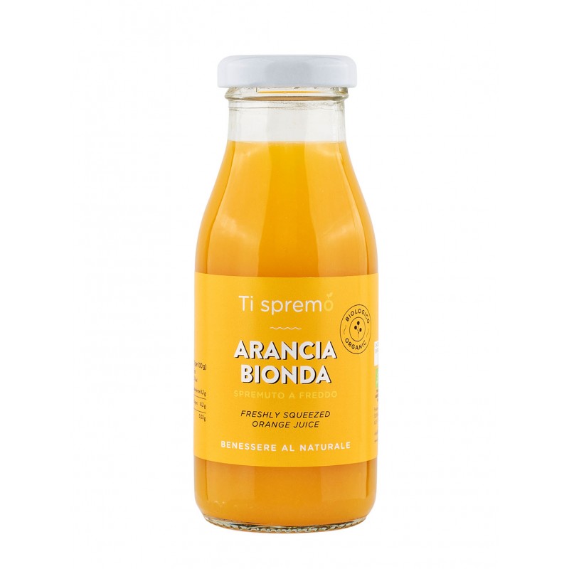 Spremuta di Arancia Bionda Bio 200 Ml